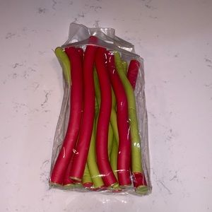 Pink and Green No Heat Flexi Rods